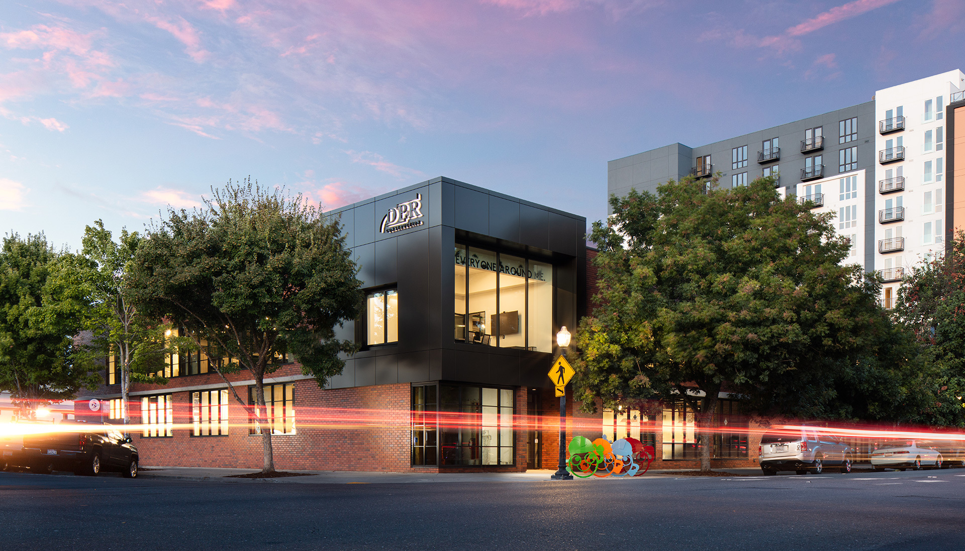 Exterior of DPR's renovated Sacramento Office