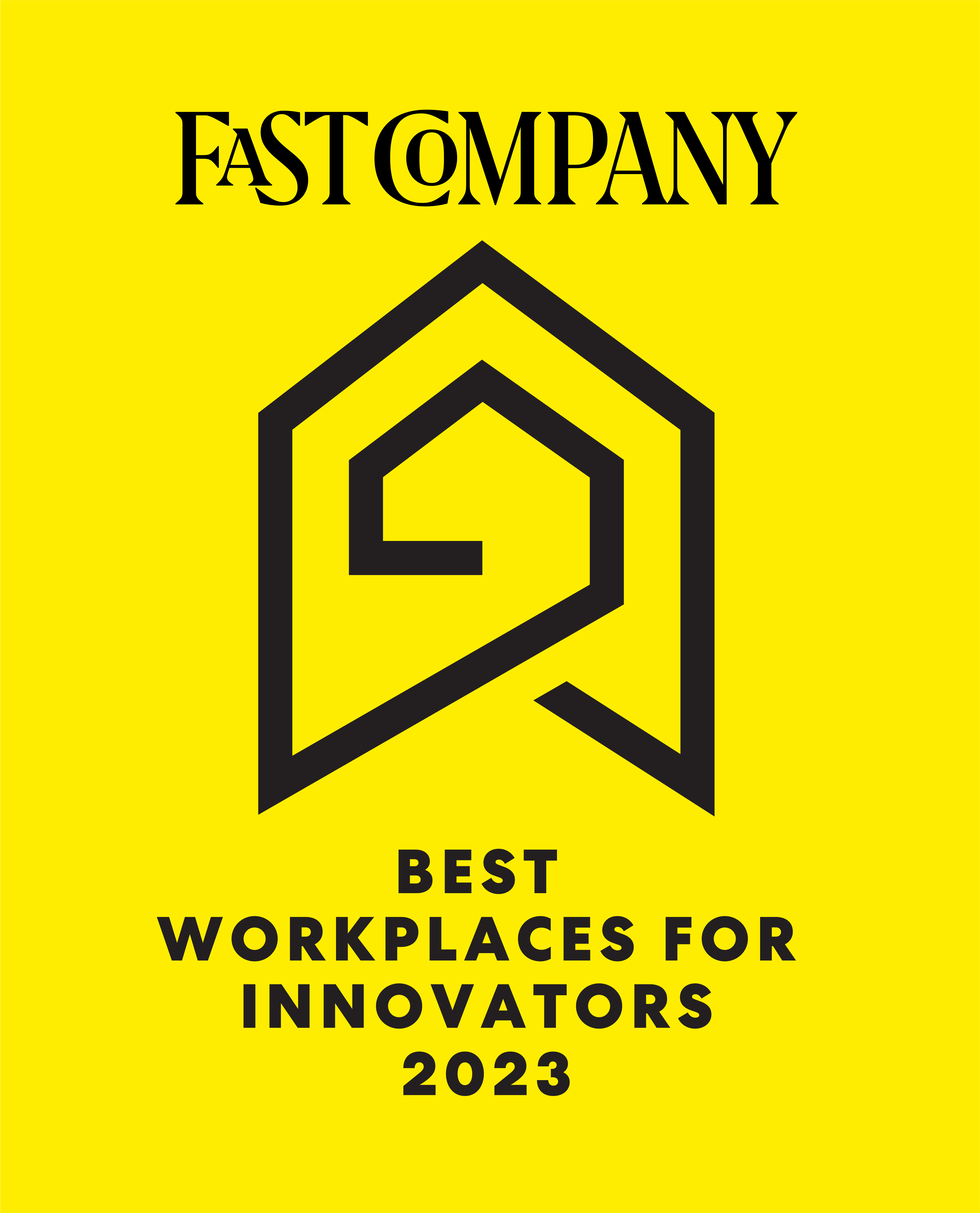 Fast Company Best Workplaces for Innovators 2023 logo